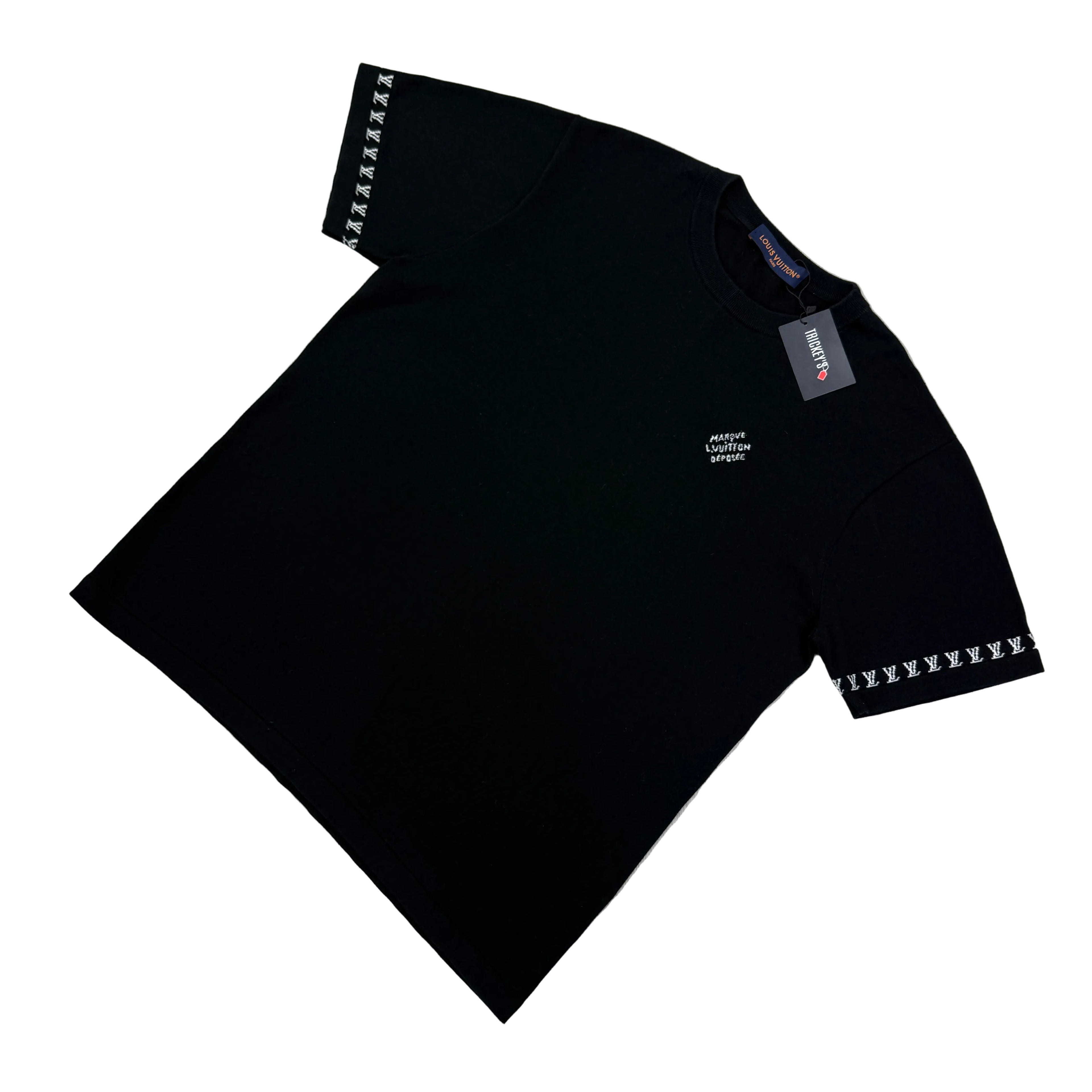 Louis Vuitton Men's Short-Sleeved Cotton Crewneck - XL