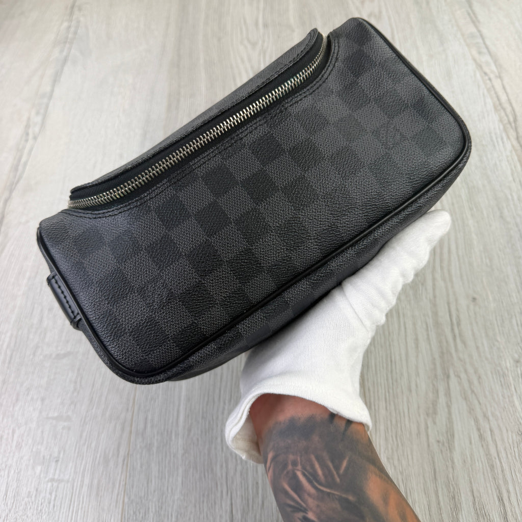 Louis Vuitton Black Monogram Toiletry Pouch