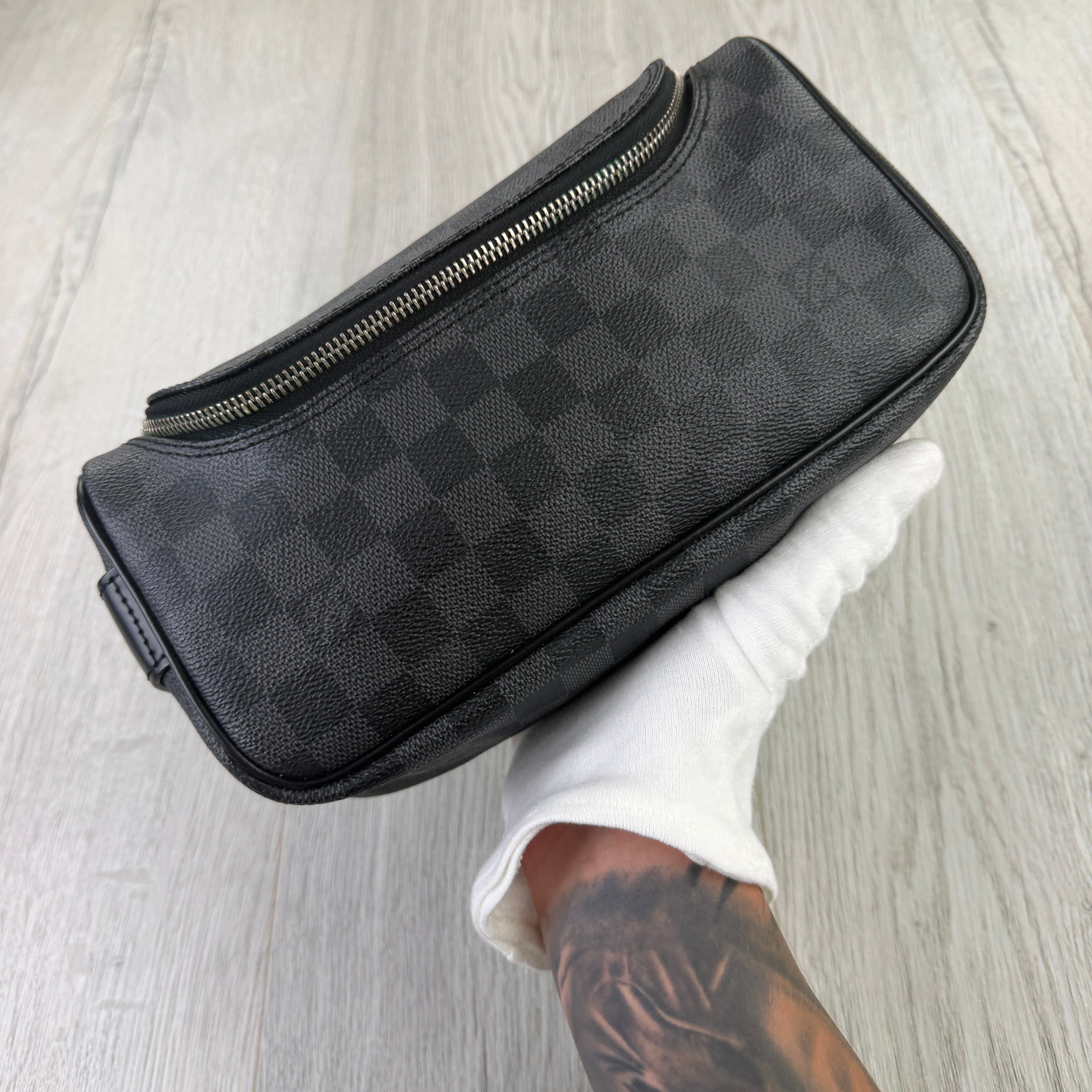 Louis Vuitton Black Monogram Toiletry Pouch