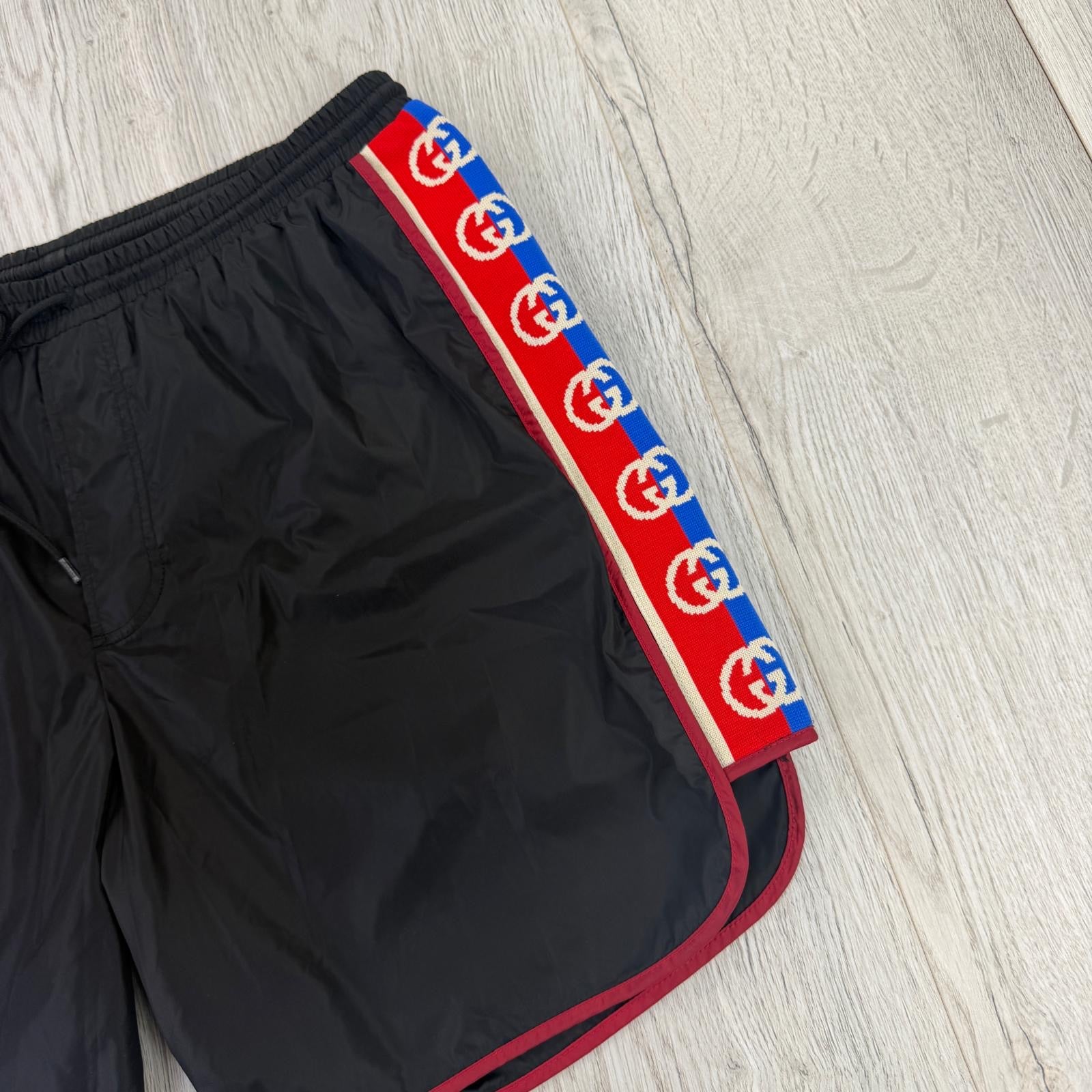 Gucci Men’s Black Swim Shorts - 46 (S/M)