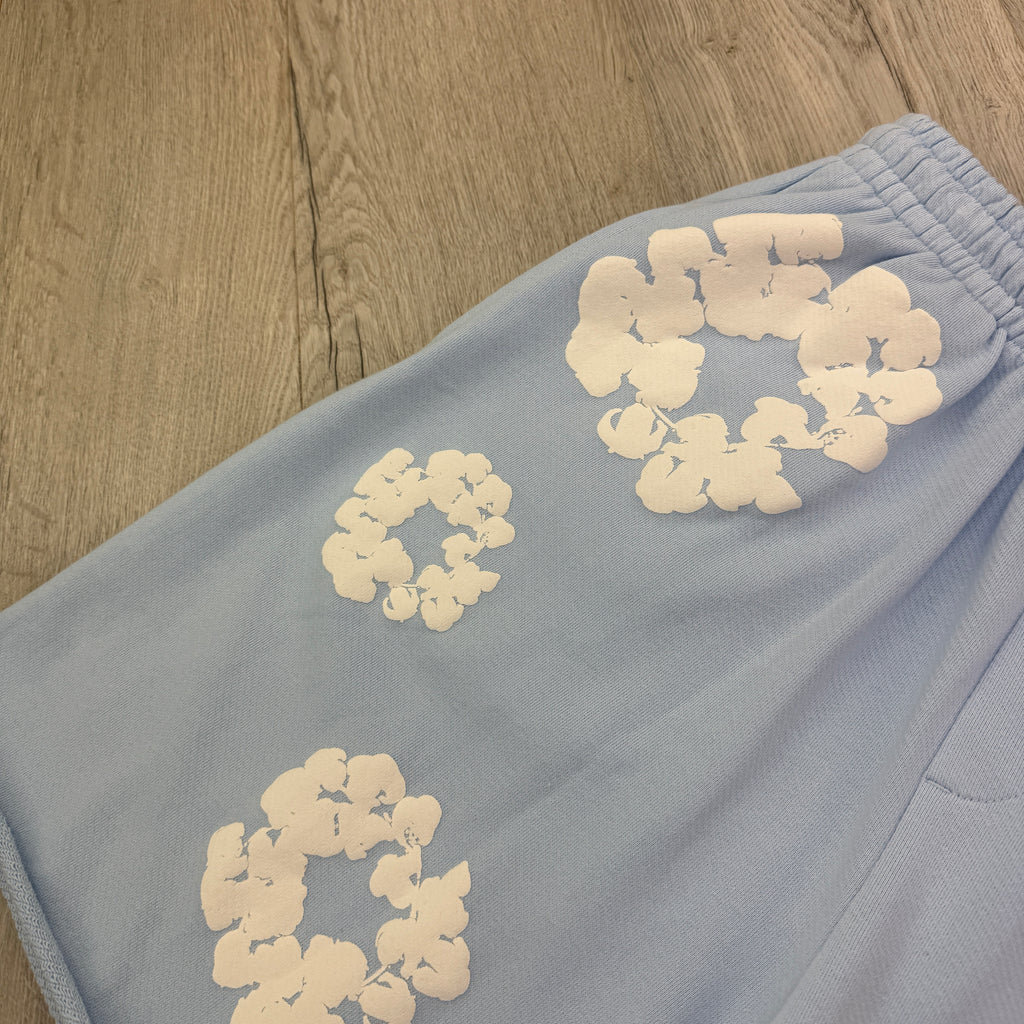 Denim Tears Baby Blue Jersey Shorts