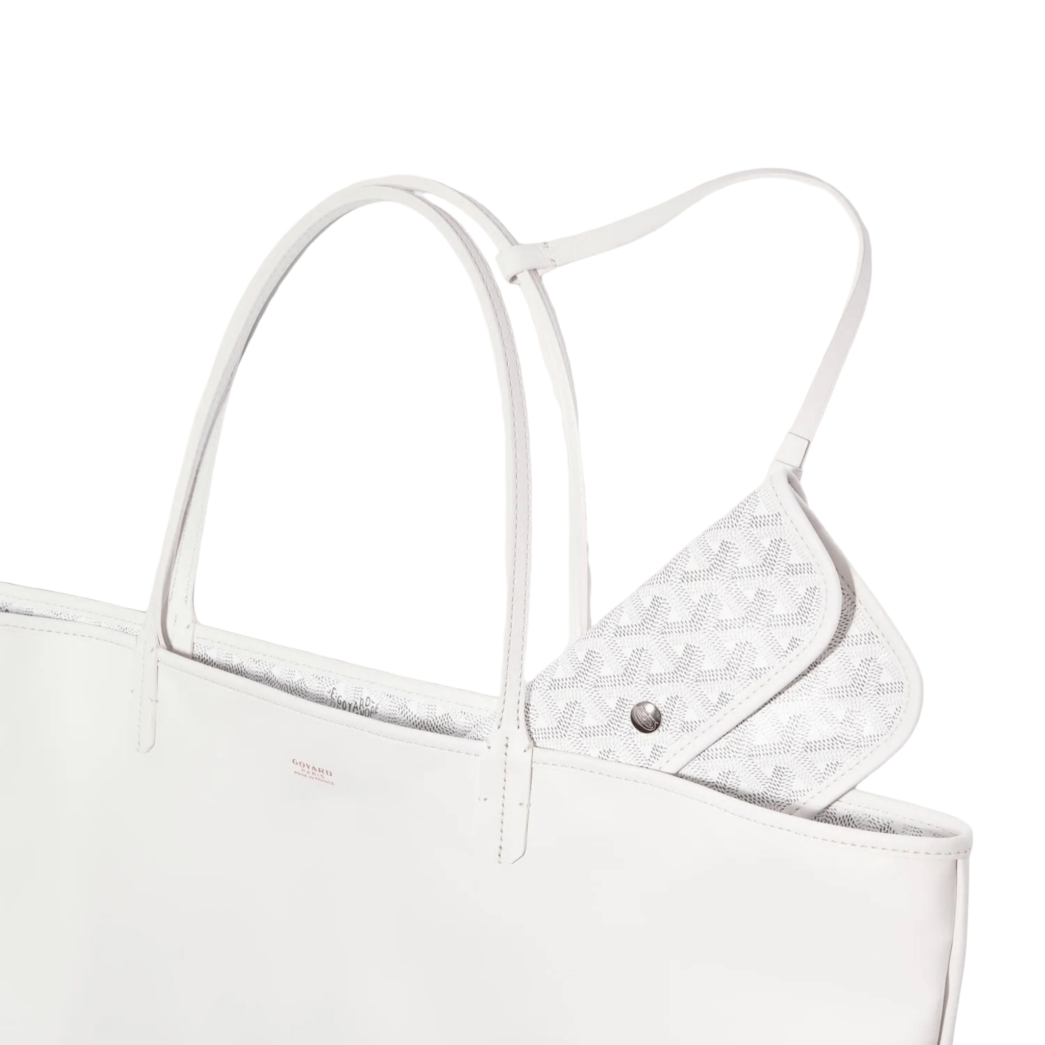Goyard Anjou GM Bag White