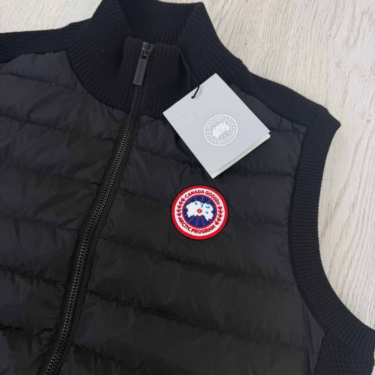 Canada Goose Men’s Black Knitted Vest Gilet - XS