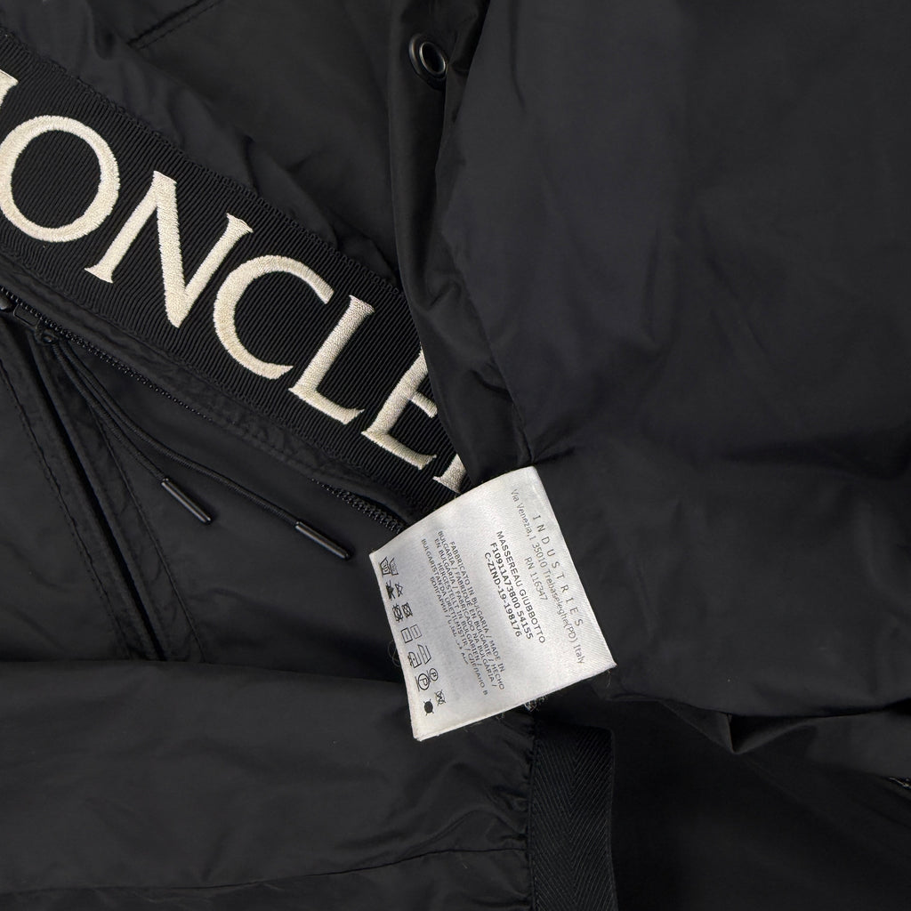 Moncler Massereau Giubbotto Men’s Black Windbreaker Jacket - Size 4