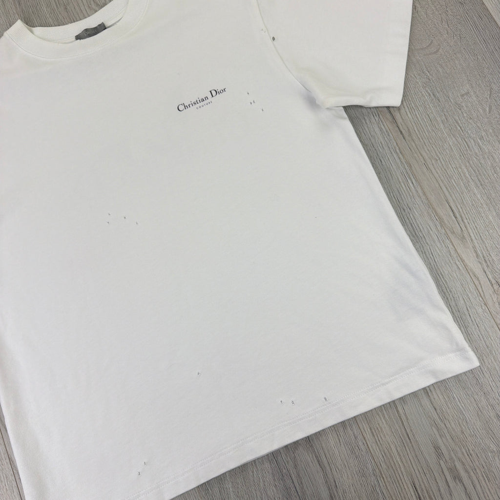 Christian Dior ‘Couture’ Men’s White T-shirt - Small