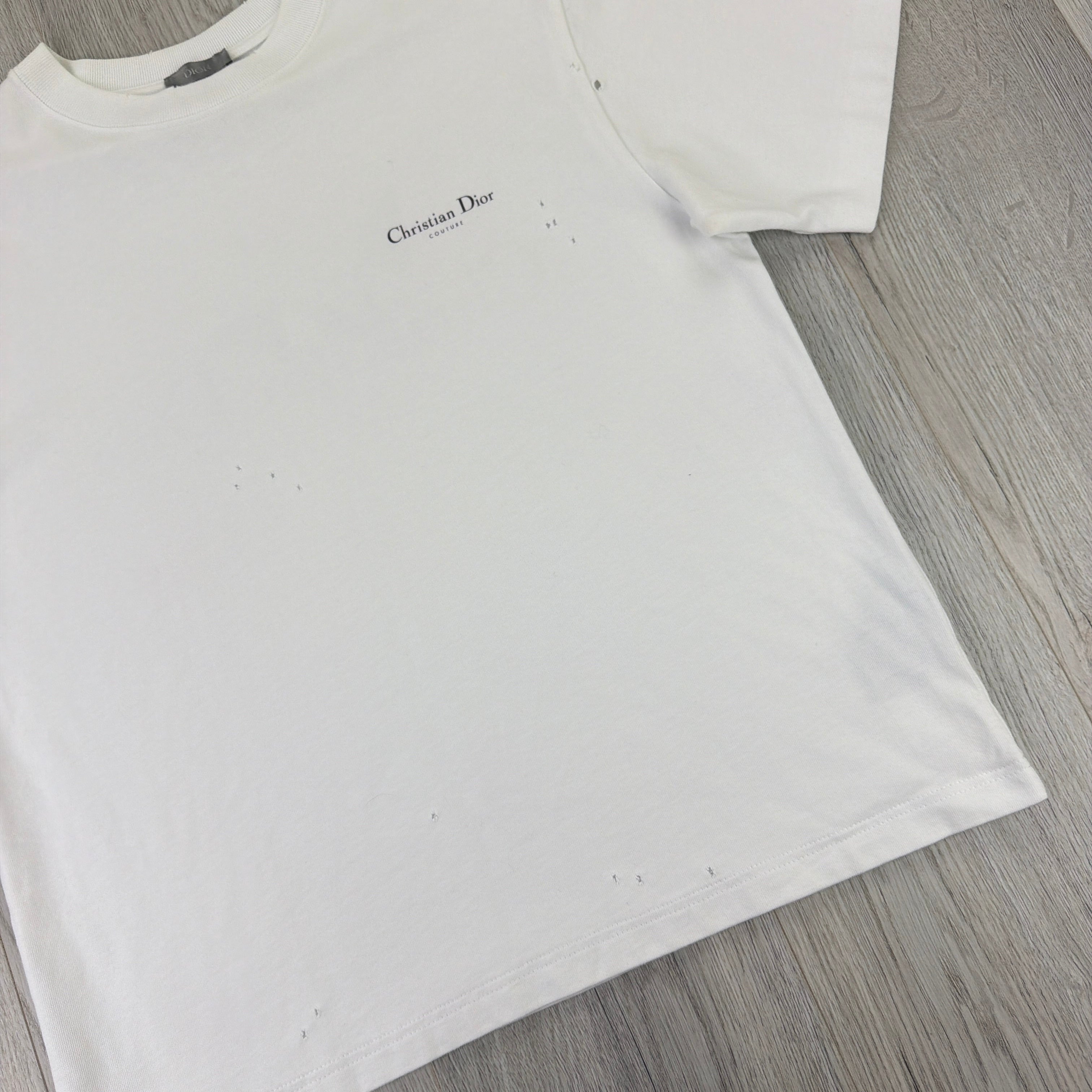 Christian Dior ‘Couture’ Men’s White T-shirt - Small