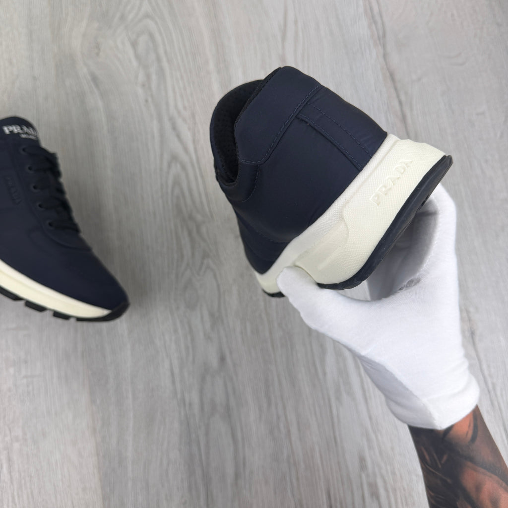 Prada Men’s Navy Trainers - Uk 7