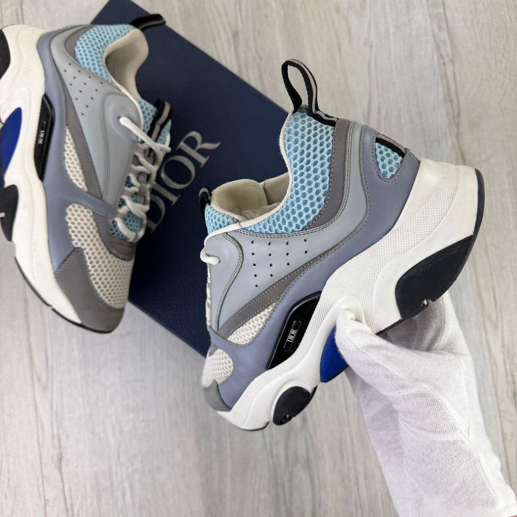 Dior B22 Men’s Baby Blue Runners - 42 (Fit Uk 7.5)