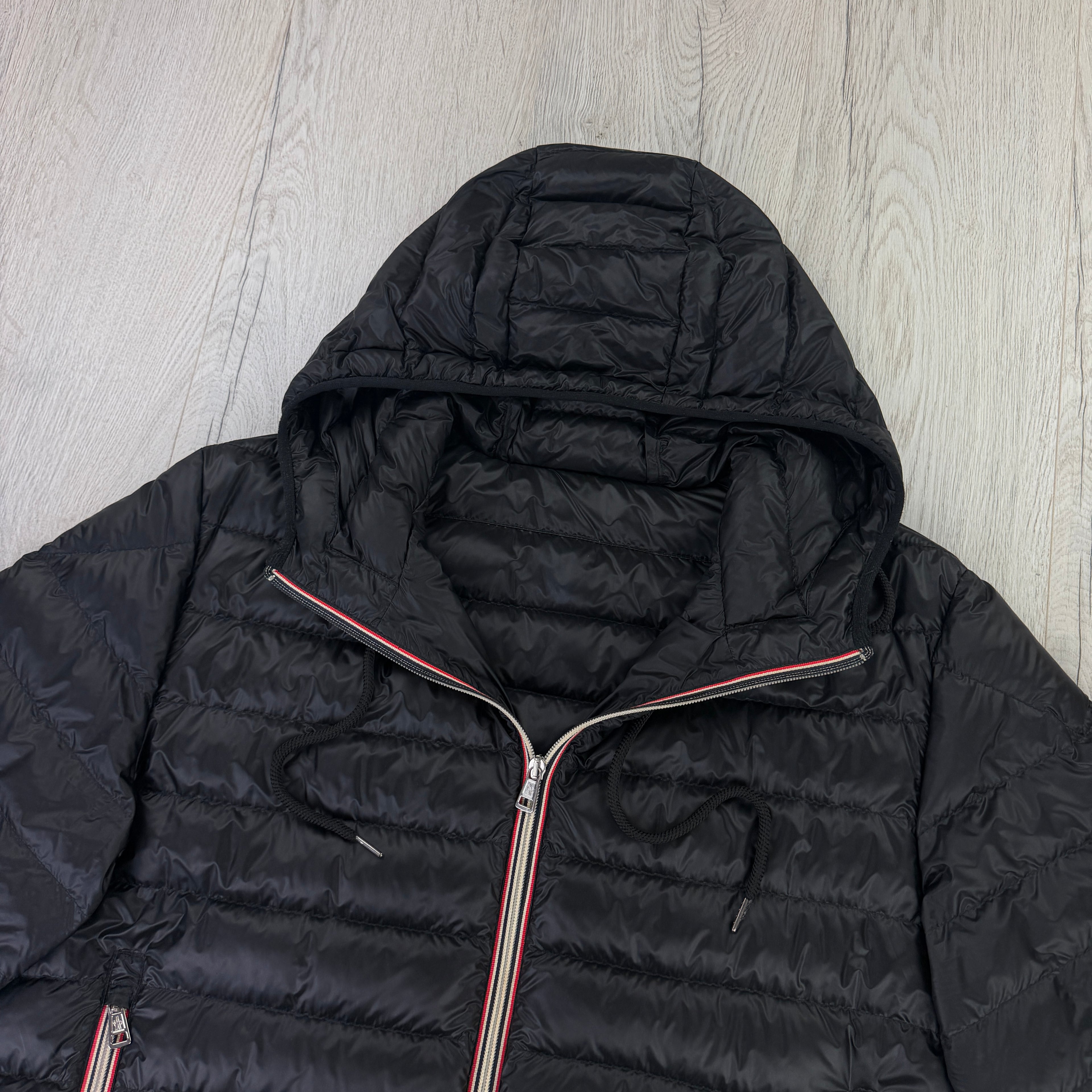 Moncler Men’s Black Athenes Down Jacket - Size 6 (Fit L/XL)