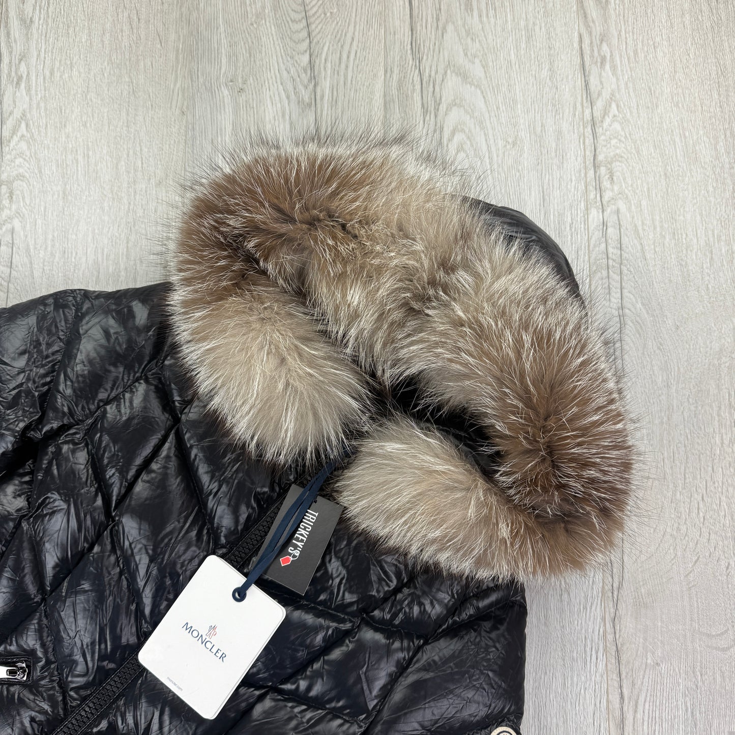Moncler Women’s Fulmarus Black Down Jacket - Size 2