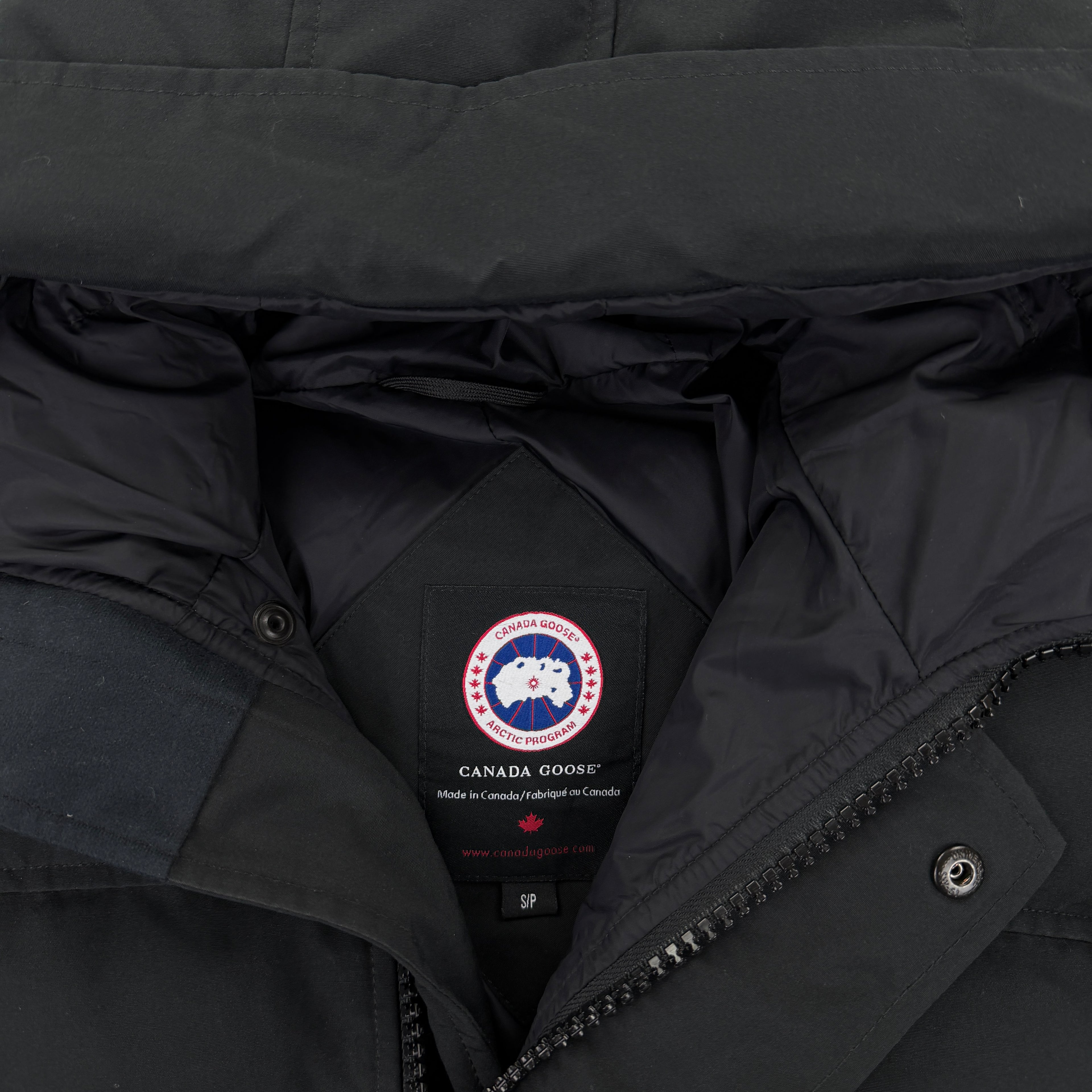 Canada Goose Men’s Black MacMillan Jacket - Small