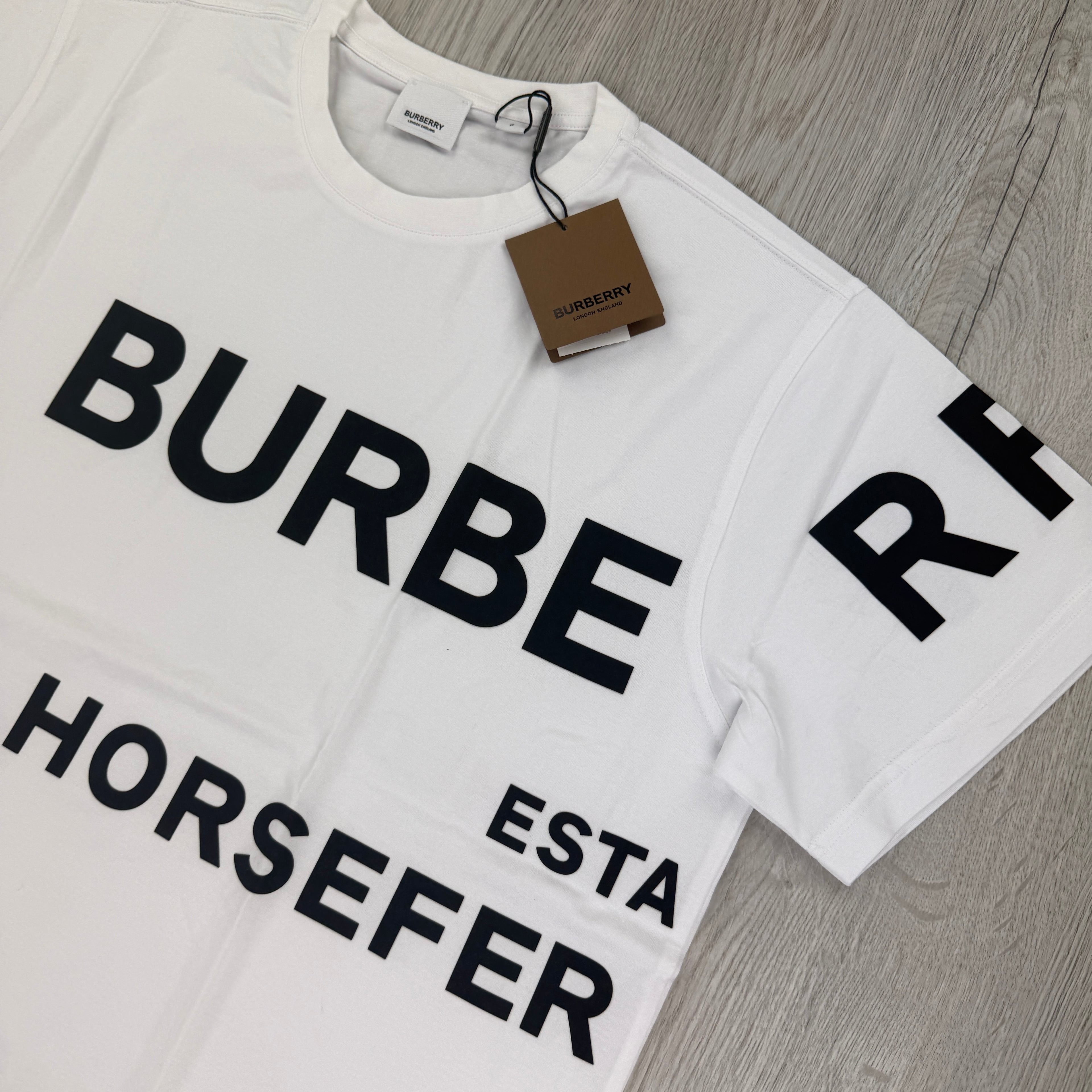 Burberry Men’s White T-shirt