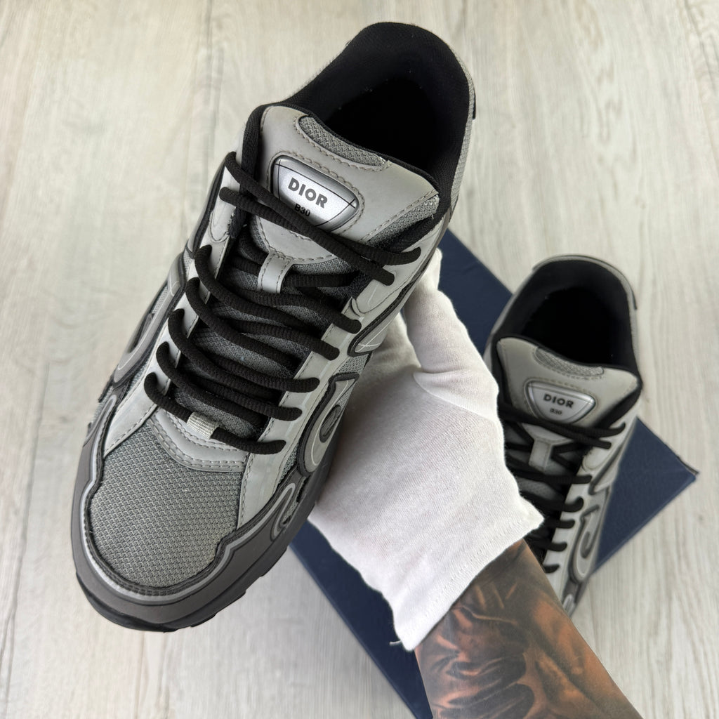 Dior B30 Men’s Dark Grey Anthracite Runners - 43 (Uk 9)