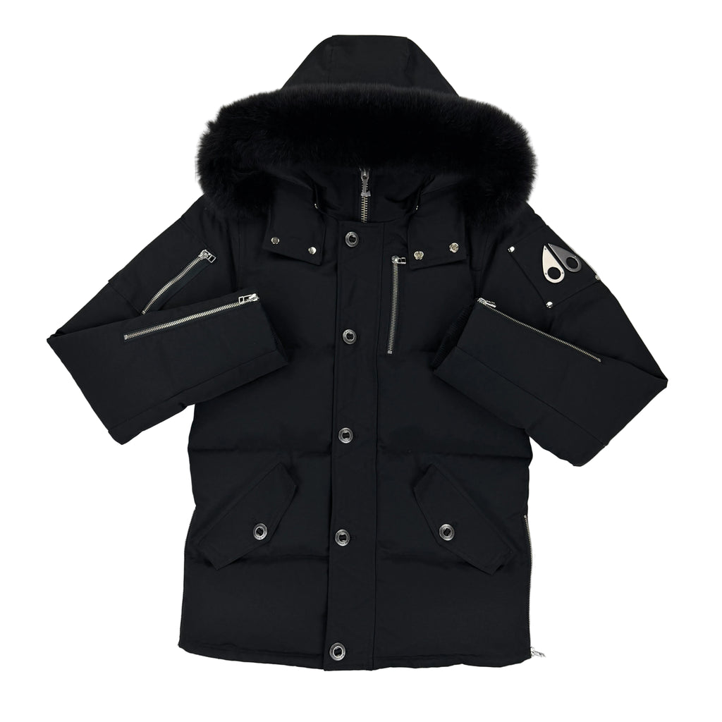 Moose Knuckles Men’s Black 3Q Parker Jacket - Small