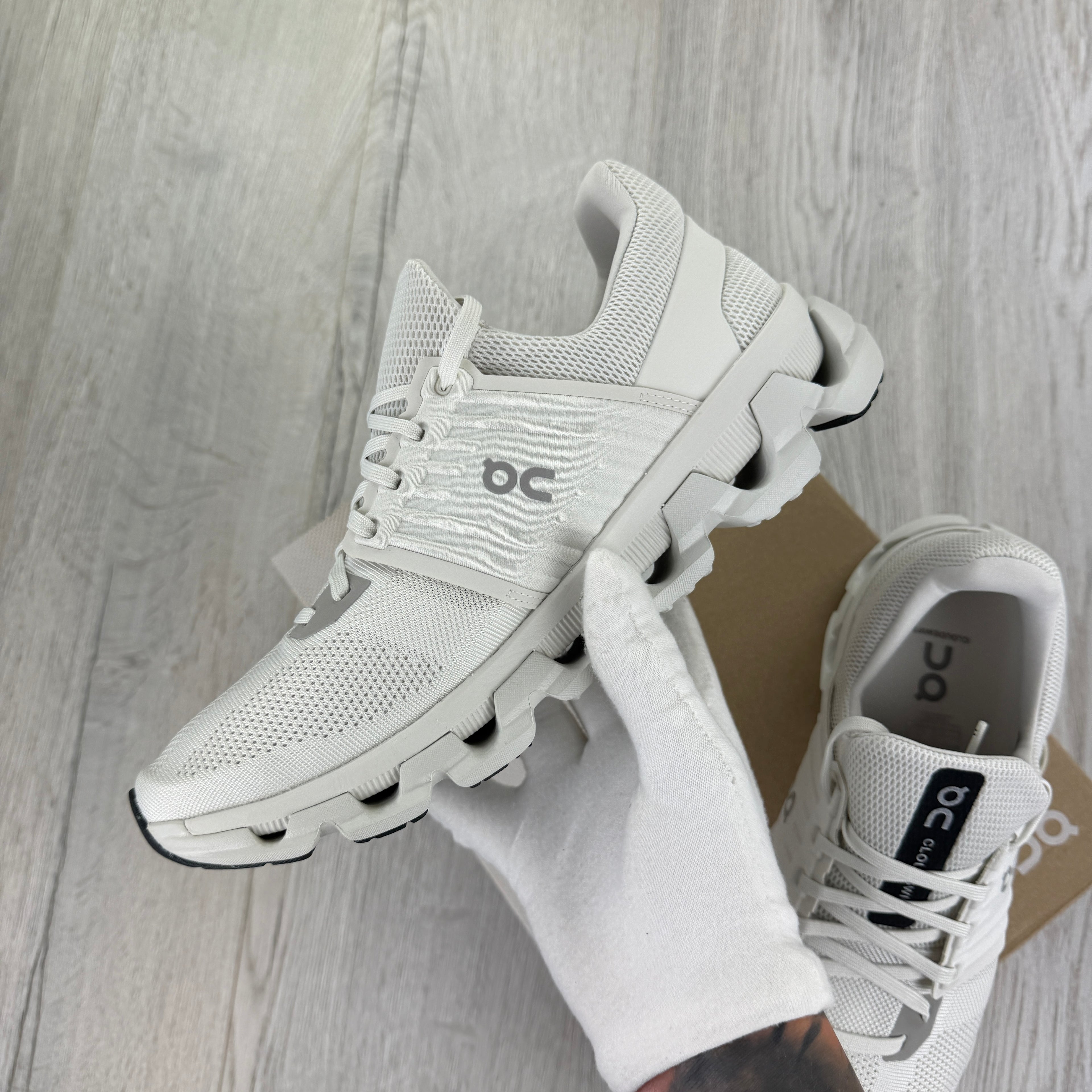 On Running Cloudswift 3 AD Ice Black Trainers