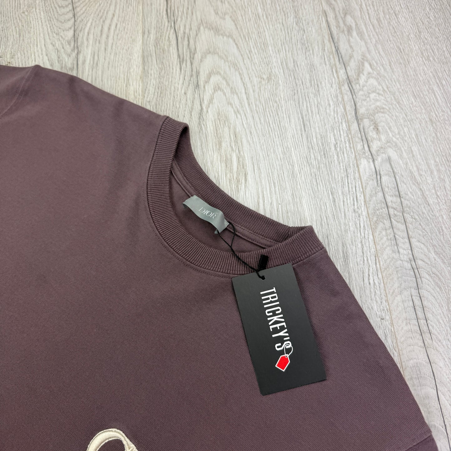 Christian Dior Men’s Lavender T-shirt - Small Oversized