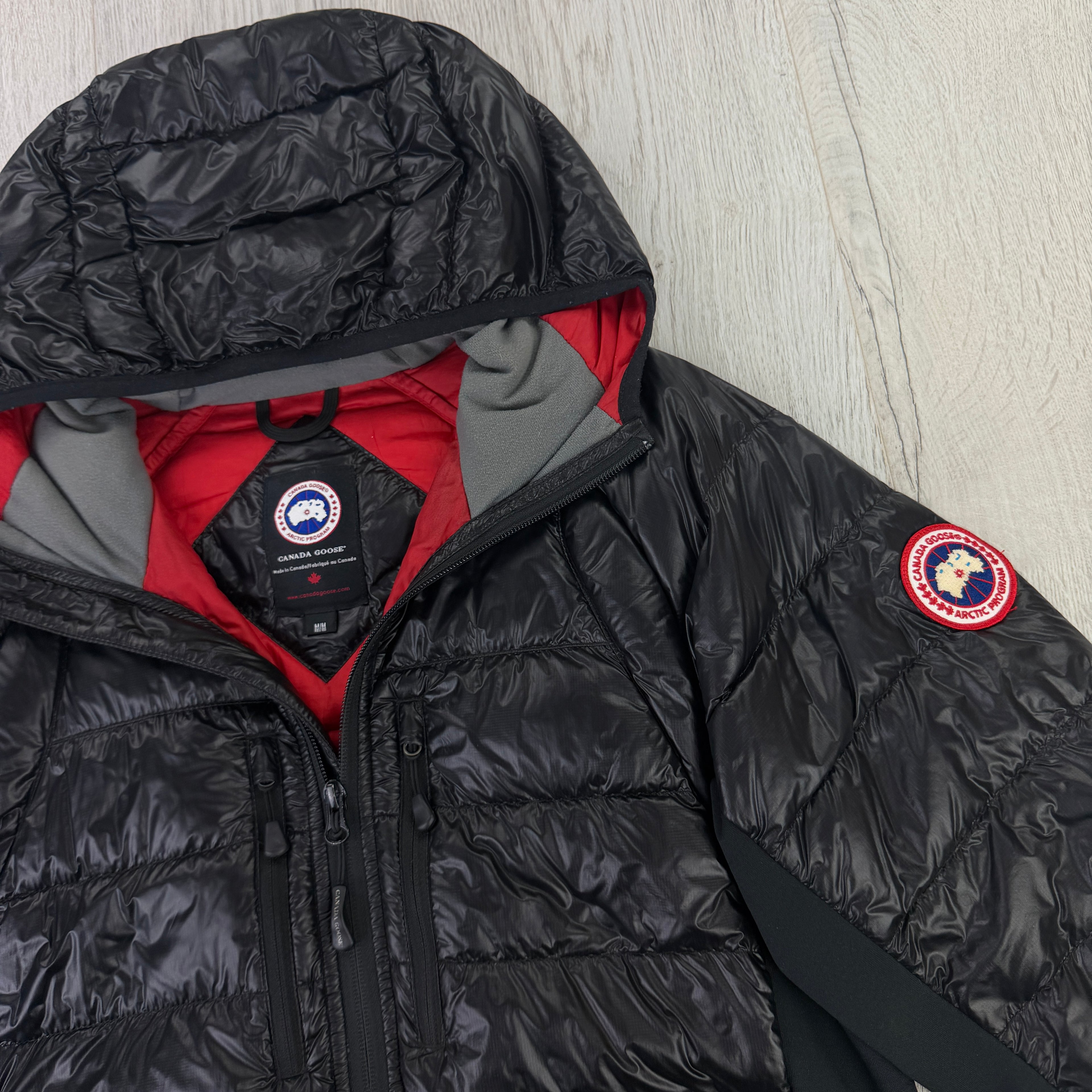 Canada Goose Men’s Black Hybridge Jacket - Medium