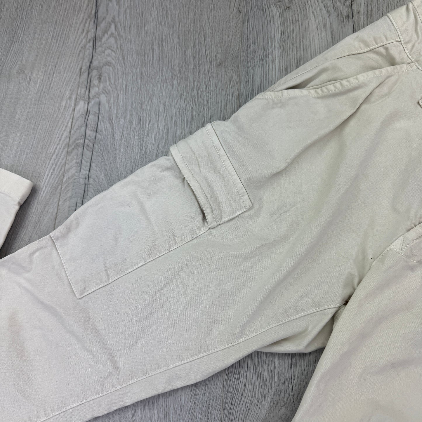 Stone Island Men’s Beige Cargo Trousers - Uk 30
