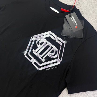 Philip Plein Men’s Black T-shirt - Medium