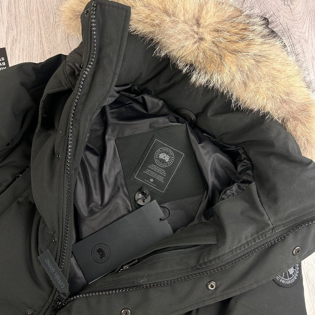 Canada Goose Men’s Black Badge Wyndham Parker Jacket - Medium