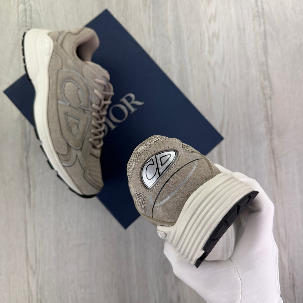 Dior B30 Men’s Full Suede Grey Trainers - 43.5 (Uk 9.5)