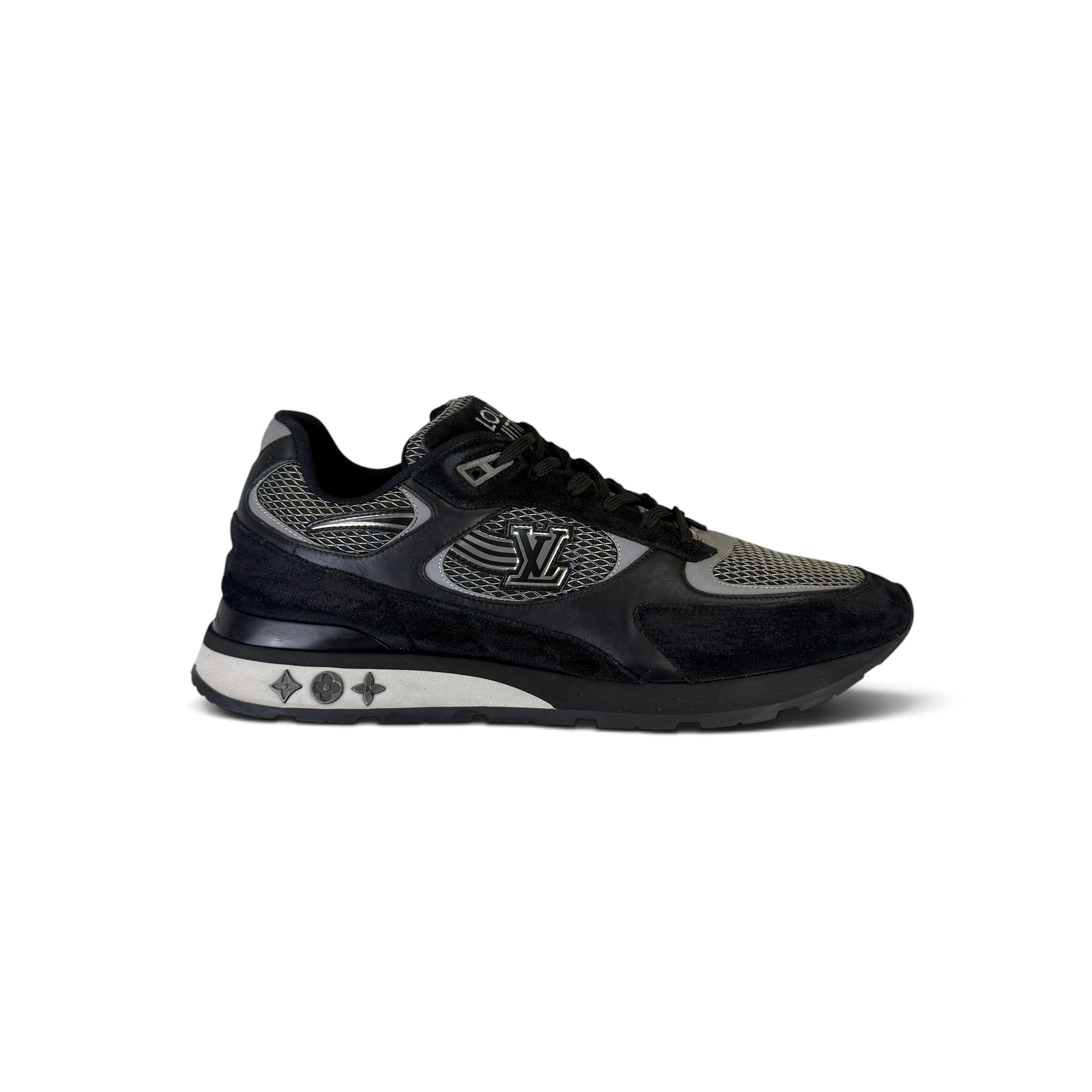 Louis Vuitton Men’s Black Run Away Trainers - Uk 10 (Fit Uk 10.5)