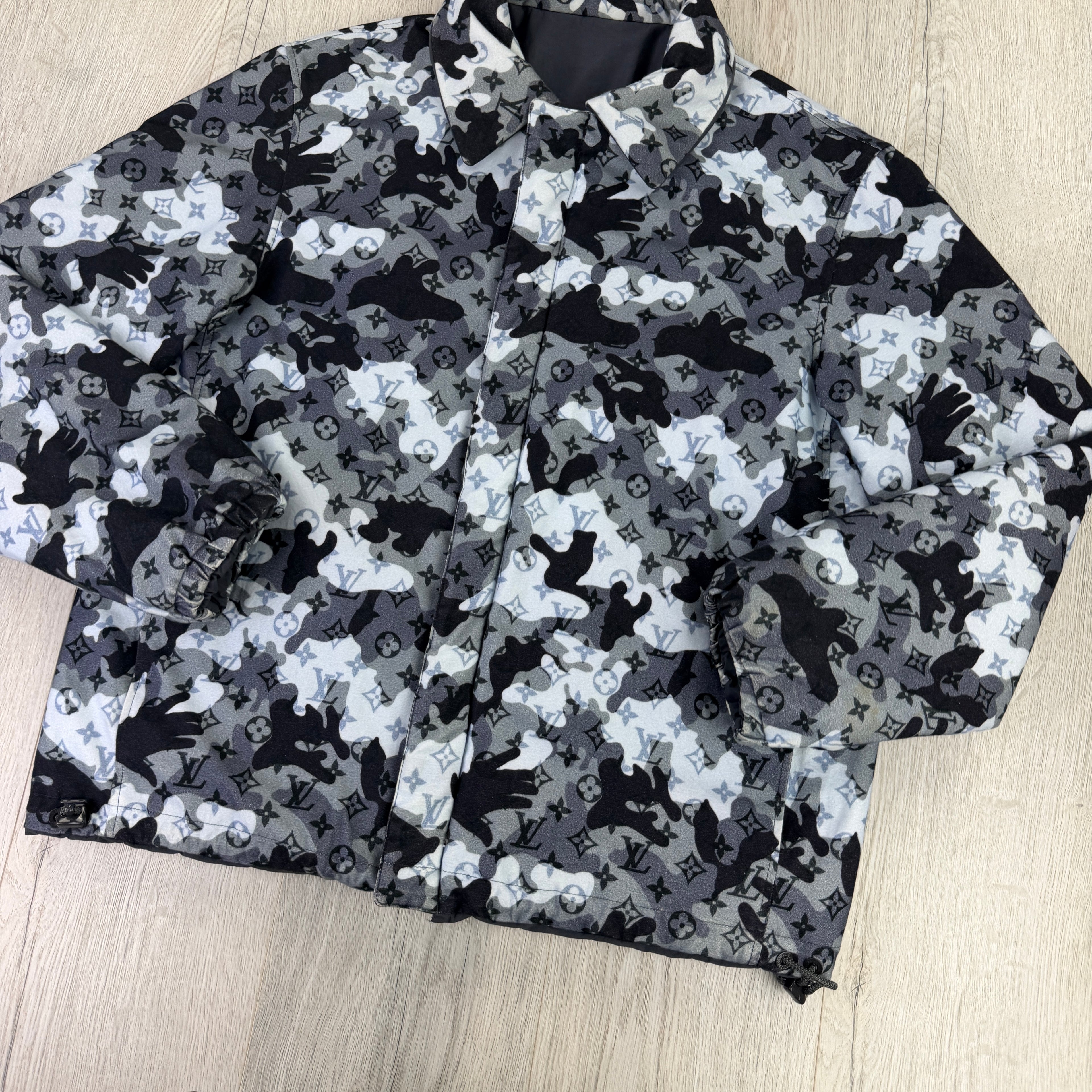 Louis Vuitton Men’s Monogram Reversible Camo Bomber Jacket - 50 (M/L)