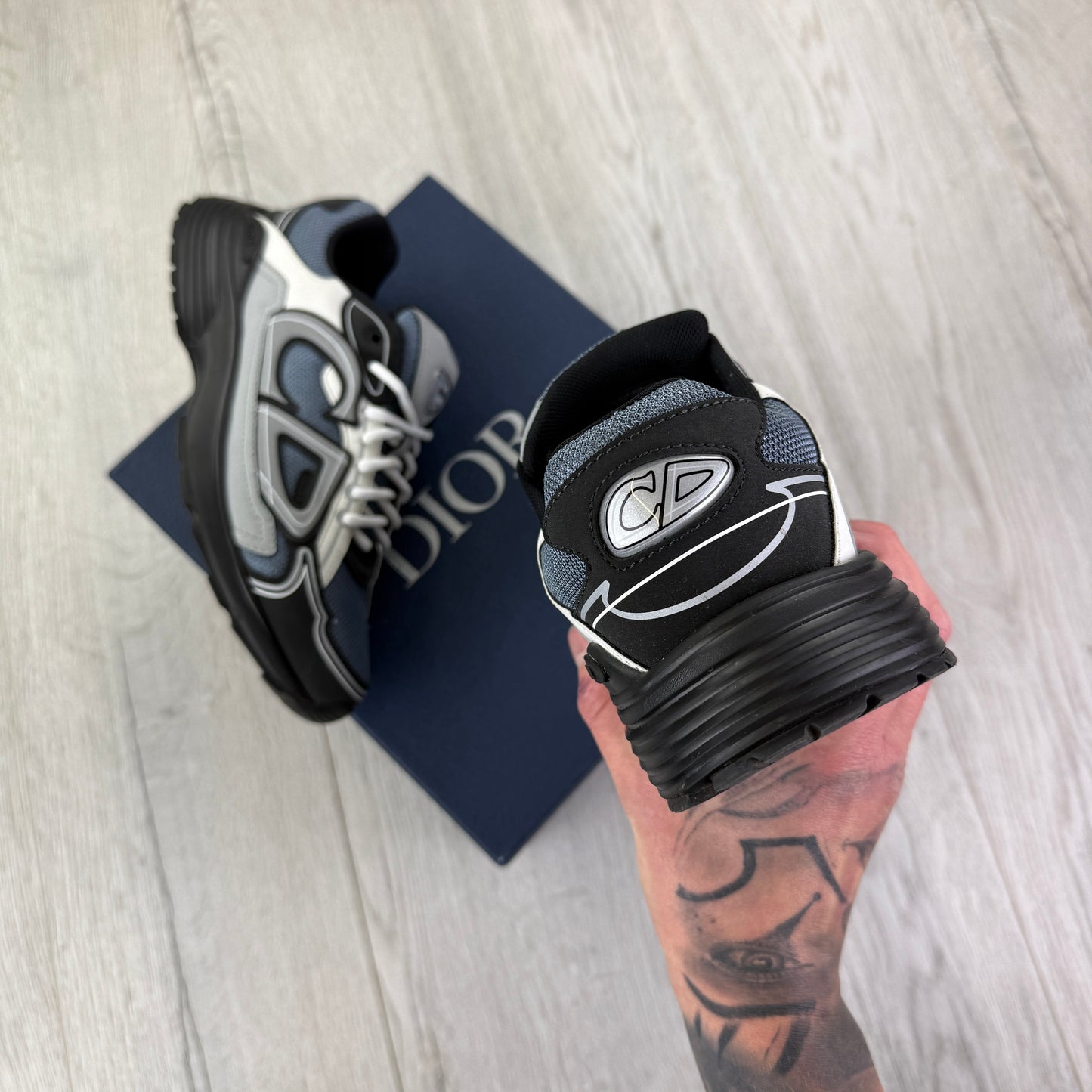 Dior B30 Men’s Grey Trainers - 40 (Uk 6/6.5)
