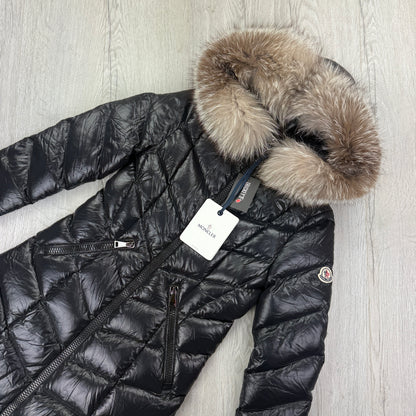 Moncler Women’s Fulmarus Black Down Jacket - Size 2