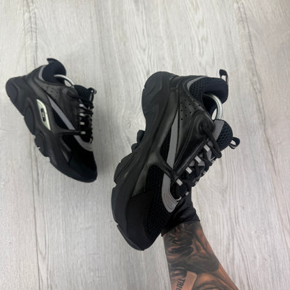 Dior B22 Men’s Triple Black Trainers - 43 (Fit Uk 8/8.5)
