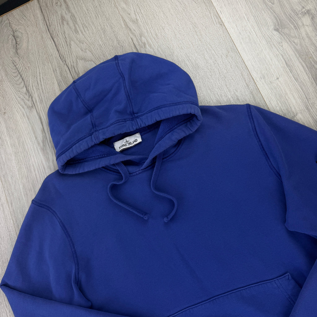 Stone Island Men’s Royal Blue Hoodie & Shorts Set - Large