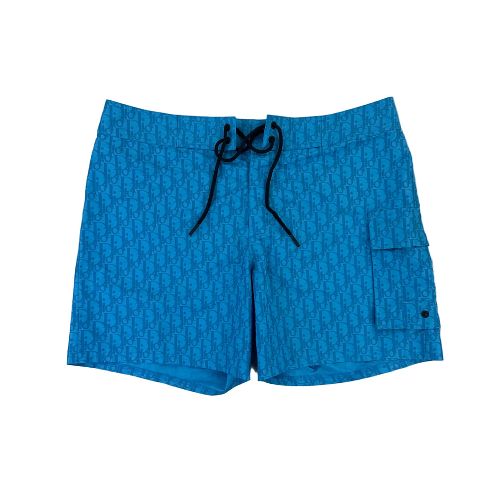 Dior Oblique Men’s Blue Swim shorts - XL