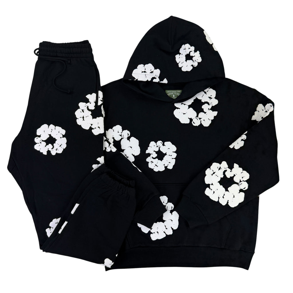 Denim Tears Black White Tracksuit - Medium