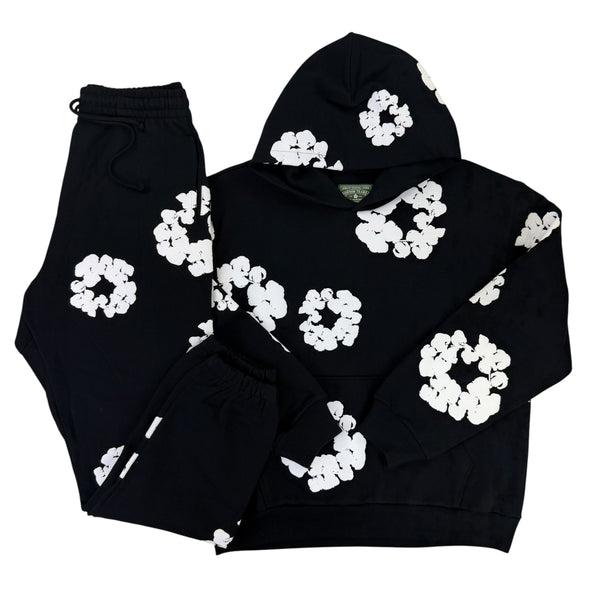 Denim Tears Black White Tracksuit - Medium