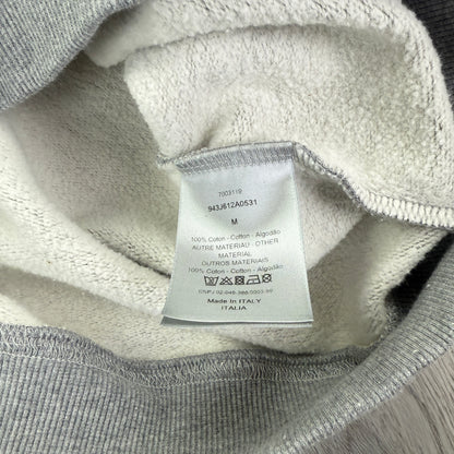 Christian Dior Men’s Grey Crewneck Jumper - Medium Slim