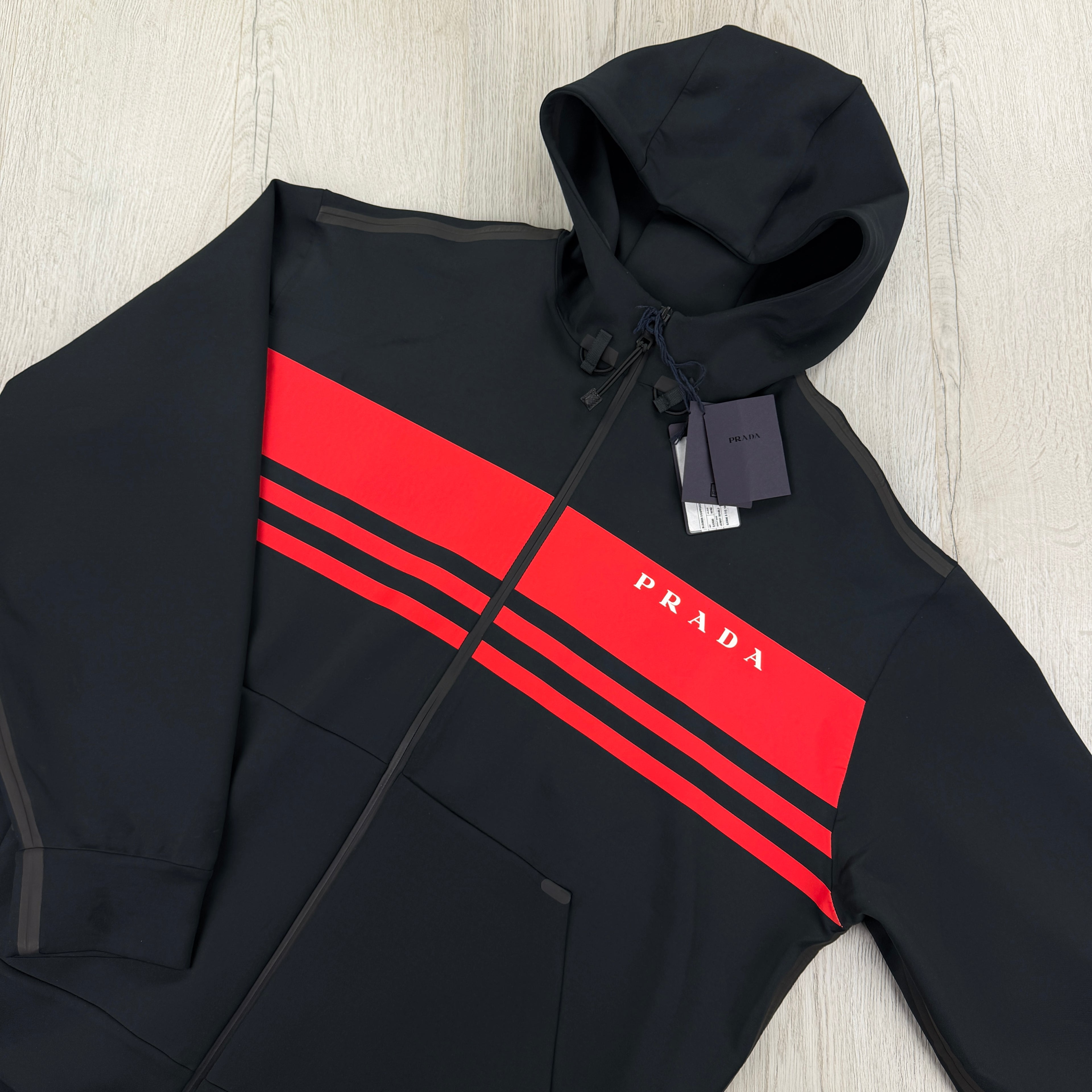 Prada Linea Rossa Technical Track Jacket