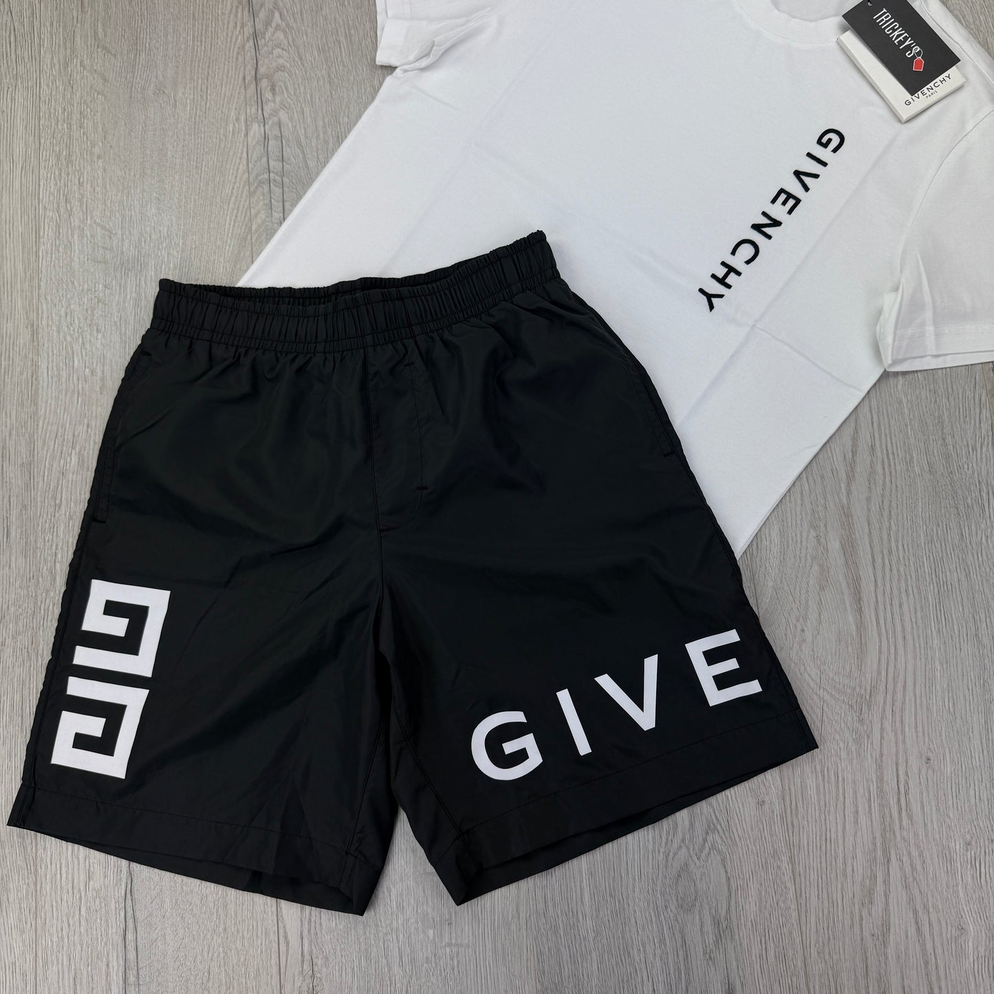 Givenchy Men’s T-shirt & Swim Short Set