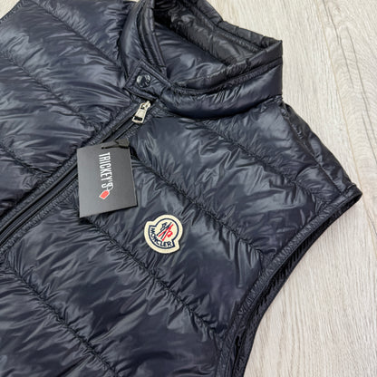Moncler Men’s Navy GUI Down Gilet