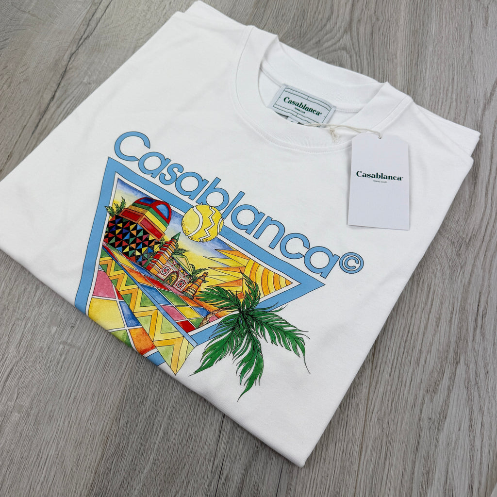 Casablanca Men’s White T-shirt