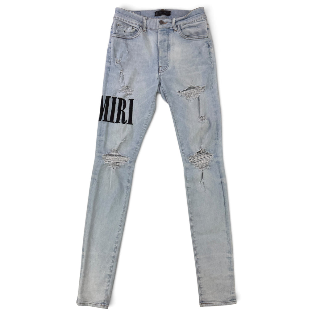 Amiri Men’s Blue Denim MX1 Jeans - Uk 31