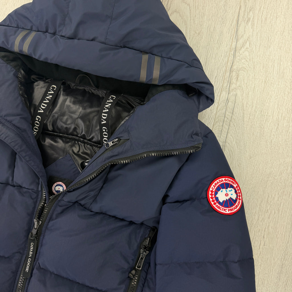 Canada Goose Men’s Blue Padded Hybridge Down Jacket - XL