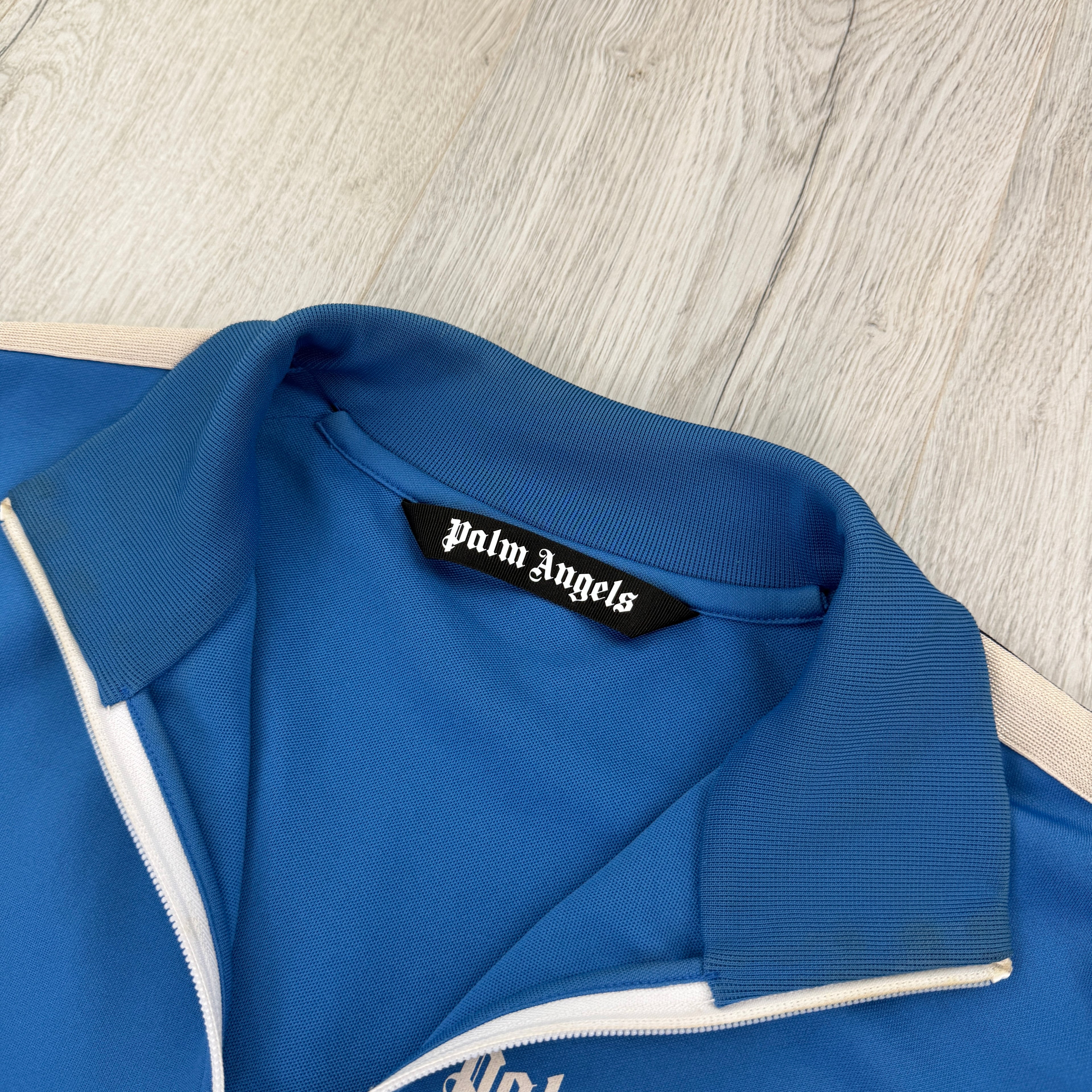 Palm Angels Men’s Blue Track Jacket - XL