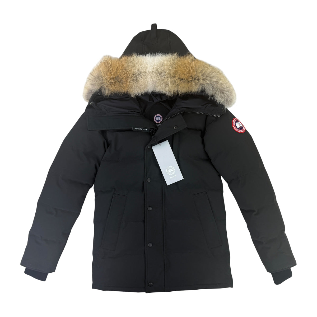 Canada Goose Men’s Black Carson Parker Jacket - Small