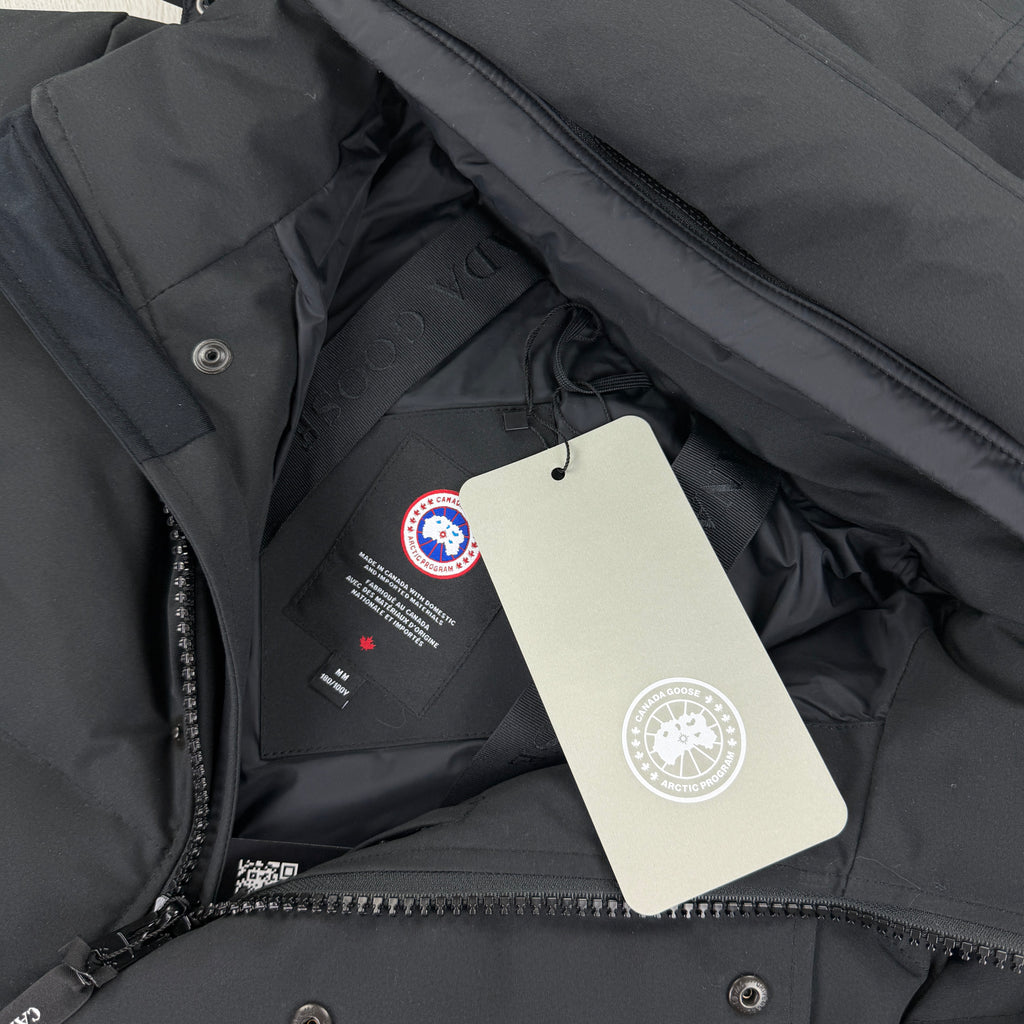 Canada Goose Men’s Black Wyndham Parker Jacket - Medium