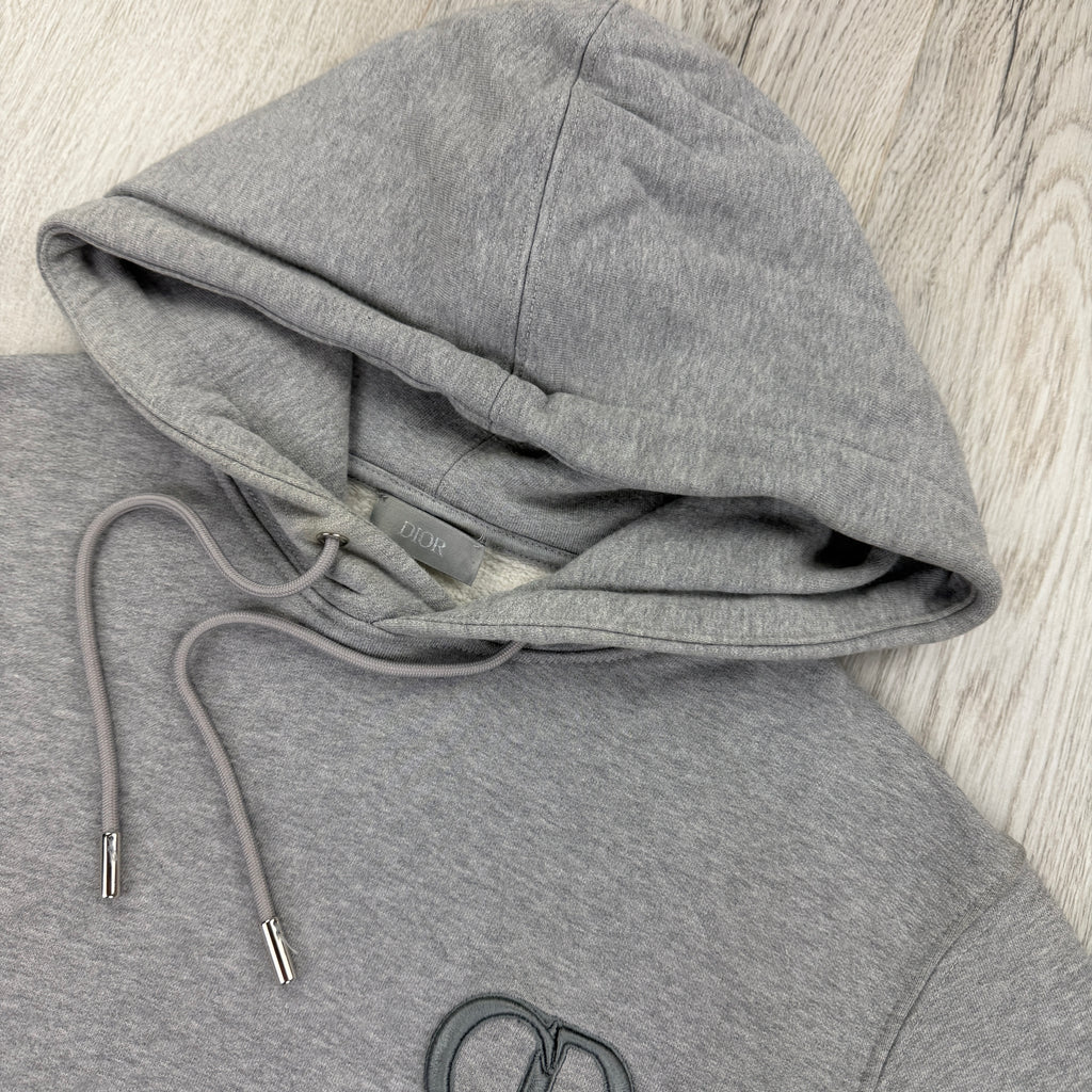 Christian Dior Men’s Grey Pullover Hoodie - Small Slim