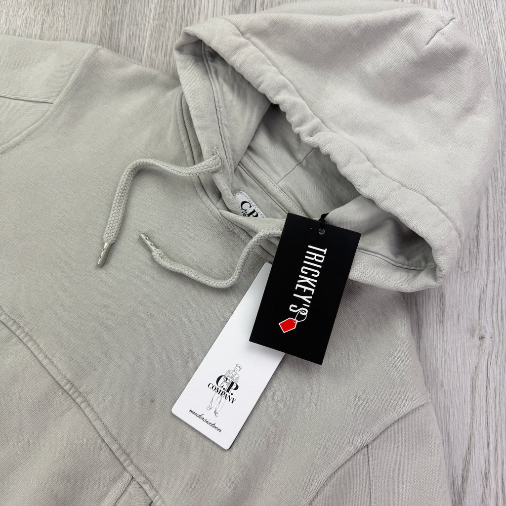 Cp Company Kids Grey Hoodie - Aged 8