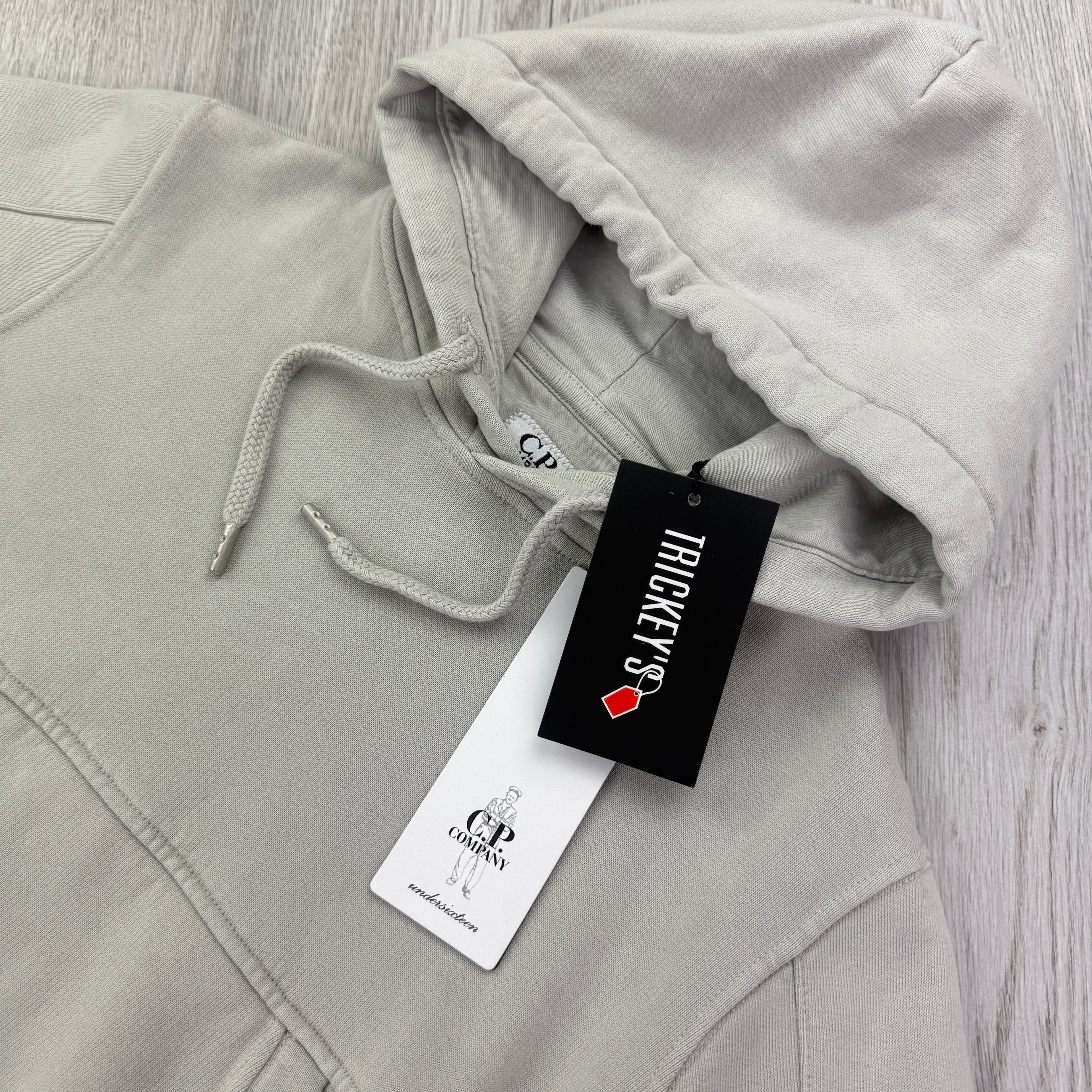 Cp Company Kids Grey Hoodie - Aged 8