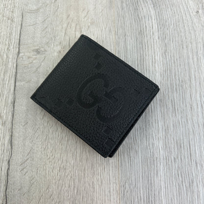 Gucci Men’s Black Jumbo GG Leather Wallet