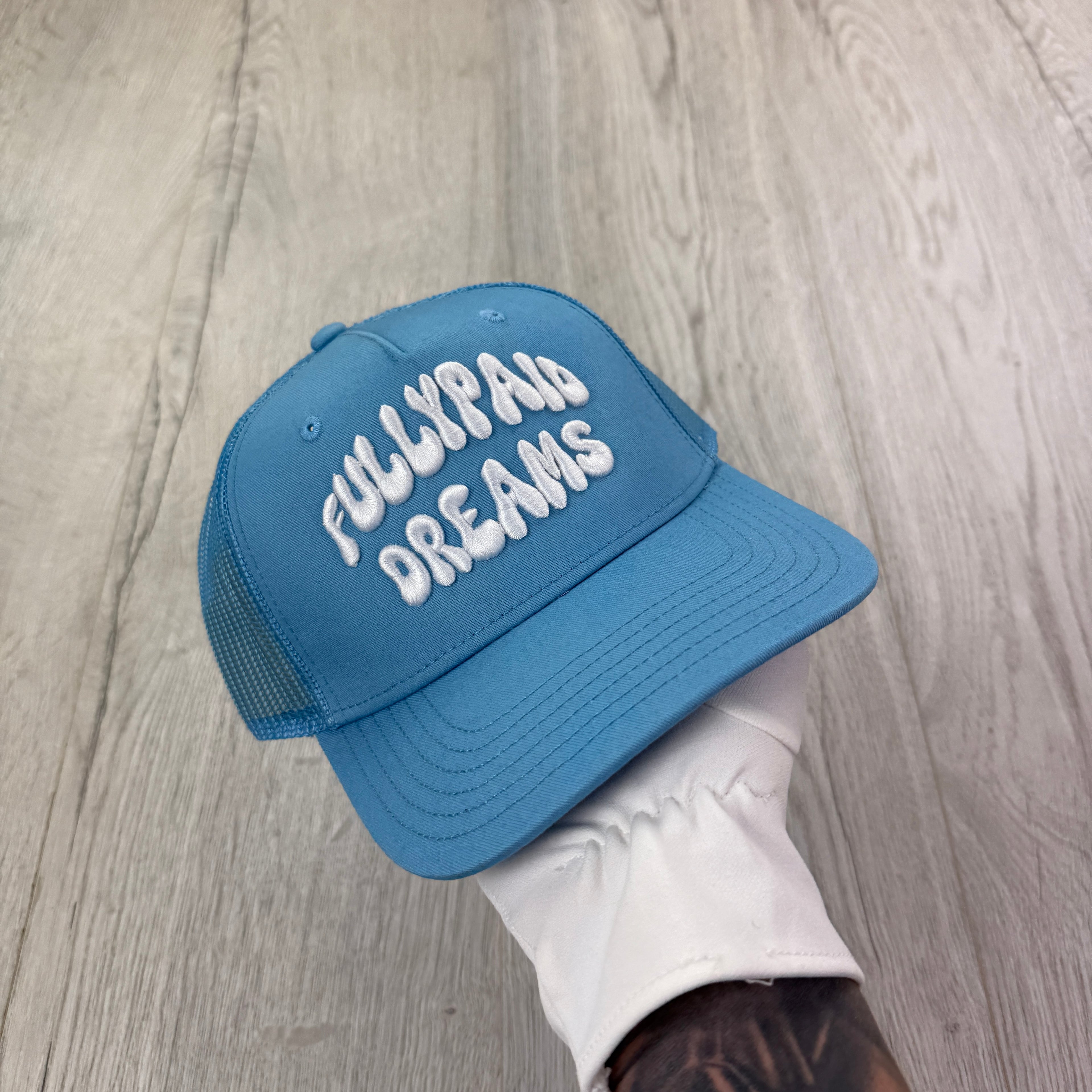 Fully Paid Mens Sky Blue Baseball Cap