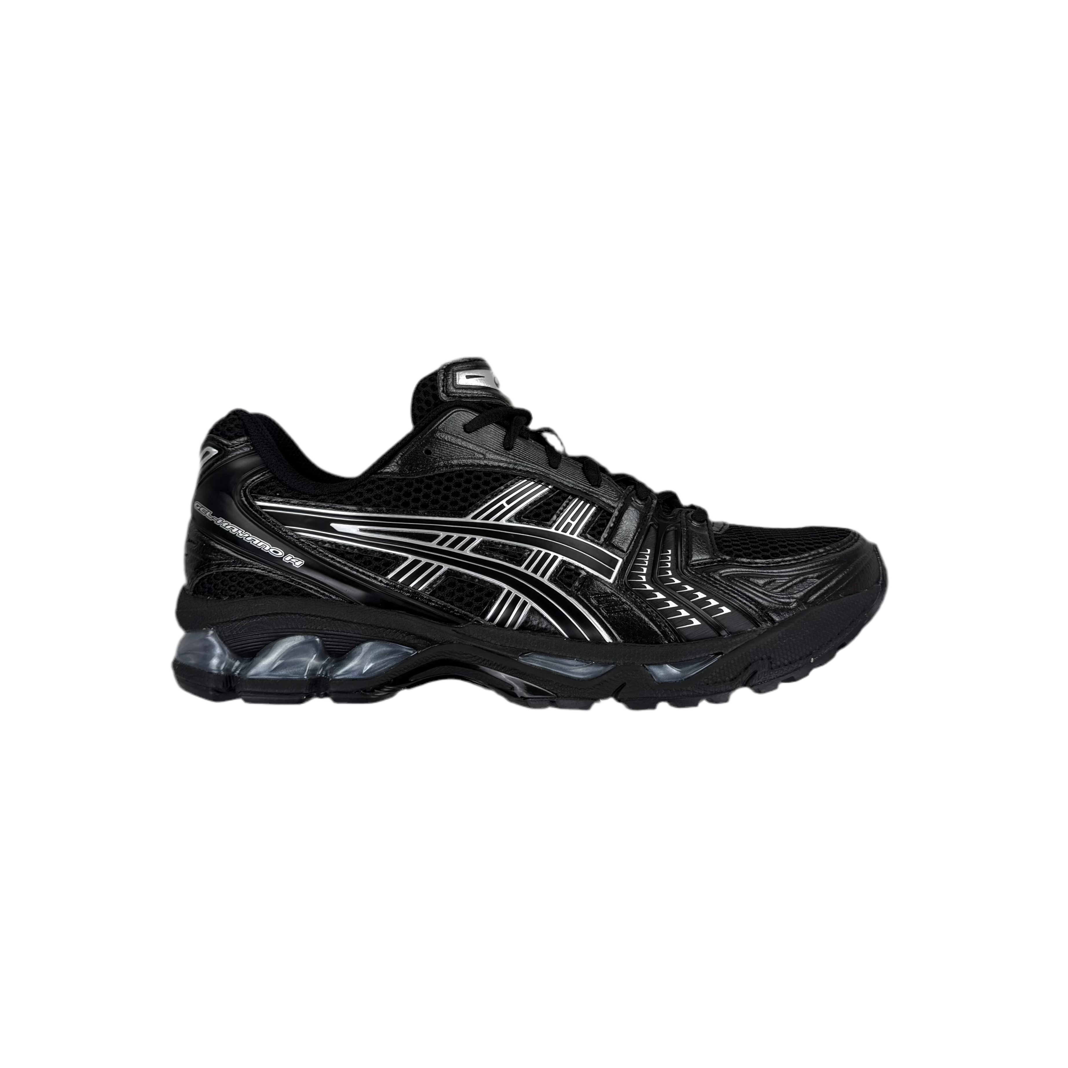 Asics Men's Gel-kayano 14 Black/Pure Silver Trainers – Trickey.store Asics Men's Gel-kayano 14 Black/Pure Silver Trainers – Trickey.store